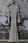 Mutedance 24 Autumn and Winter Button Lapel Long Sleeve Dress MD-MD24FW82-hoary MD24FW82 MD24FW83
